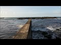 dji mavic 2 pro dunseverick harbour aerial explore