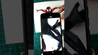 Tik Tok Drawing Transition Tutorial🕷 #shorts