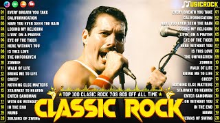 ACDC, Queen, Bon Jovi, Scorpions, Guns N Roses, Aerosmith, Nirvana🔥Best Classic Rock Of 70 80s 90