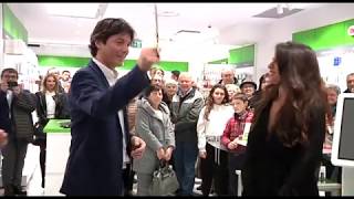 Inaugurazione farmacia Dr Max a Palazzo Diavoli