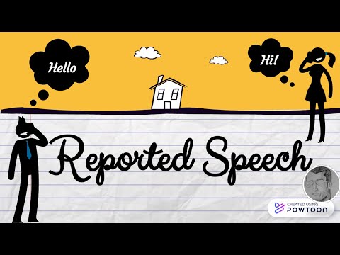 What is a reported speech ks2?
