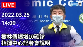 【LIVE直播】昨高雄今新北！樹林傳爆增10確診　指揮中心最新說明｜2022.03.25 @ChinaTimes