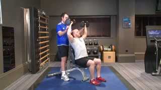 Seated Shoulder Press - Level 2 Gym Instructor | HFE