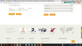 PHP/MySql e-commerce website development part-18 | Tutorial Rays - By Umar Rahman
