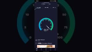 中華電信 5G Speedtest 台南麗新大酒店 indoor