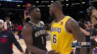 WILD FINISH! Los Angeles Lakers vs New Orleans Pelicans Final Minutes & Overtime! 2022-23 NBA Season