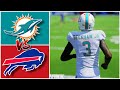 Dolphins vs Bills Simulation (Madden 25 Rosters)