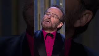 Robin Williams' Cartoon Casting Impersonations at the Oscars