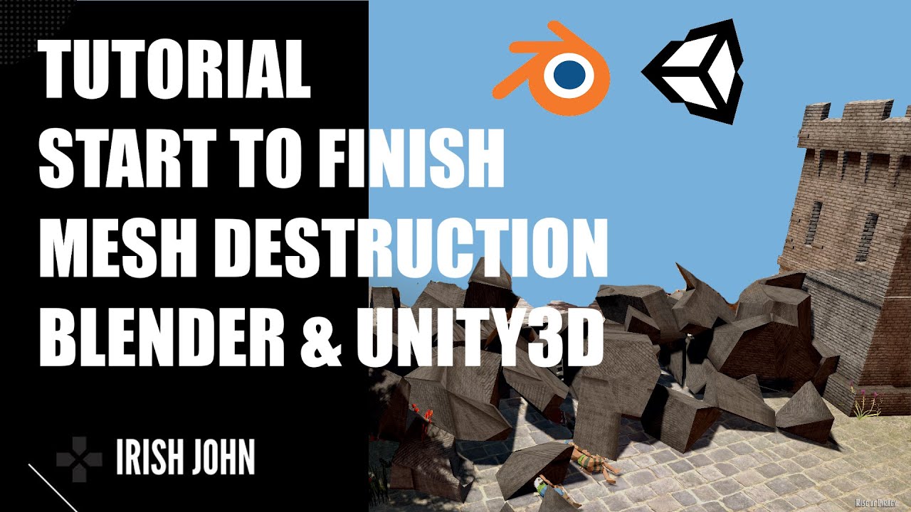 Tutorial: Mesh Destruction Start To Finish, Using Blender & Unity3d ...