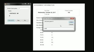 Grade Calculator | Visual Basic 2017