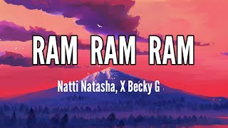 Natti Natasha, Becky G - Ram Pam Pam (letra lyrics) (7Stars Creation)