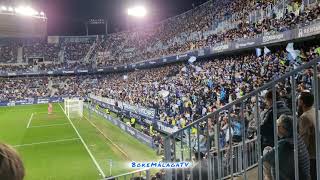 Málaga CF 1-1 Deportivo de La Coruña. ¡¡Locura!!Así celebró la Rosaleda el gol del empate de Chupete