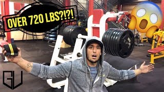 OVER 720 POUNDS FOR LEG DAY?!?!? - Get Up Athltx