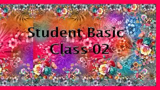 Textile Digital Print Design Student Basic Class Pat-02