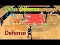 NBA 2K20 Pro Am 3 Out 2 In Offense Beats 2-3 Zone Defense