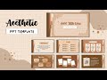 Aesthetic PPT #6 | Animated Slide Easy Simple [ FREE TEMPLATE ]