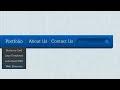 How to Create a Navigation Bar - Easy  Bootstrap