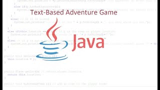 Java: Building a Text-Based Adventure Game (Speeded video)