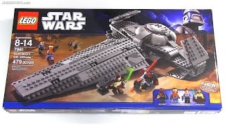 Built in 60 seconds: LEGO Star Wars Darth Maul's Sith Infiltrator from 2011 - 7961