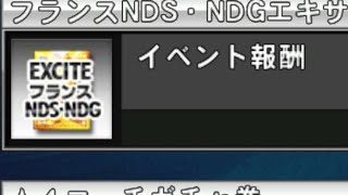 【ワサコレS】ｴｷｽﾀ ﾌﾗﾝｽNDS  NDS.NDG数枚  NDS.NDGと言うかNDGガチャ券