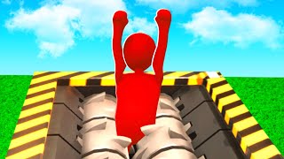 Using Cheats To Stop Time Human Fall Flat - roblox transforming rocket cars ventureland