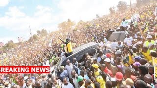 HAPPENING NOW: President Ruto Live, Luanda, Breaking ground for Luanda Modern Market, Vihiga County!