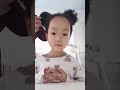 little asian girl does her 4c hair ‼️😳