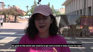 What are your goals for this school year?