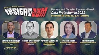 "Data Protection in 2021" – A Live Panel Discussion on Backup and Disaster Recovery | #InsightJam