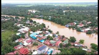 ជំនន់ទឹកភ្លៀងធ្វើអោយលិចលង់ផ្ទះប្រជាពលរដ្ឋនៅខេត្តមួយចំនួន / Floods inundate homes in some provinces