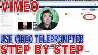 ✅  How To Use Vimeo Video Teleprompter 🔴