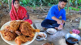 সহজে পাওয়া যায় এমন সামগ্রী দিয়ে খুব সহজেই বানিয়ে ফেলুন KFC চিকেন | How to make KFC chicken |