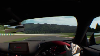 silviestiがPS4 PSVR　gtsport  VR配信　テスト オートポリス　スープラ'19