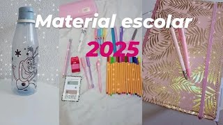 mostrando meu material escolar 2025 |8°ano -mundo da nathaly