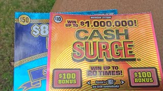 MI Lottery - ⚠️⚠️ $60 at Risk ⚠️⚠️ -We need a win!💲💲💲 The lottery gods are ignoring us!😂😂😂 #gambling