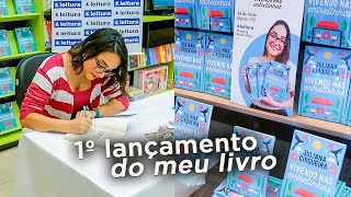 LANÇAMENTO DE VIVENDO NAS ENTRELINHAS 💙 | Ju Cirqueira