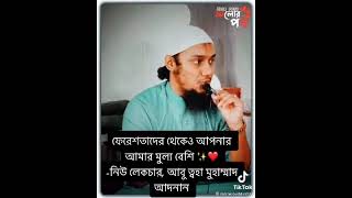 ফেরেশতাদের থেকেও আপনার আমার মুল্য বেশি নিউ লেকচার , আবু ত্বহা মুহাম্মাদ আদনান