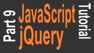 JavaScript & jQuery Tutorial for Beginners - 9 of 9 - Variables