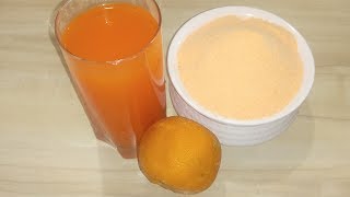 HOMEMADE ORANGE TANG POWDER | cooking dishes with Anjum #readyinminutes