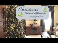 CHRISTMAS CLEAN AND DECORATE WITH ME 2019/CHRISTMAS TREE DECORATING TIPS/CHRISTMAS DECOR INSPIRATION