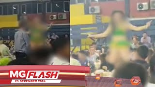 Penganjur Tampil Tarian Gelek Mohon Maaf #MGFlash