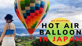 Riding a Hot Air Balloon in Hakuba