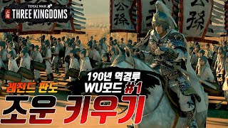 삼국지 토탈워【1】삼탈워🤴 조운 키우기 『역경루 존버맨』 🔎Totalwar threekingdoms AKTUBE 三国志 トータルウォーZhao yun