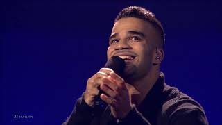 András Kállay-Saunders - Running - Hungary 🇭🇺 - Grand Final - Eurovision 2014 4K