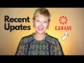 Canvas LMS NEW UPDATES