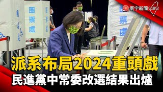 派系布局2024重頭戲！民進黨中常委改選結果出爐@globalnewstw