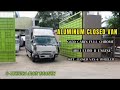 ALUMINUM CLOSED VAN CLIENT FROM ISABELA | G-TECNICA MAIN BRANCH