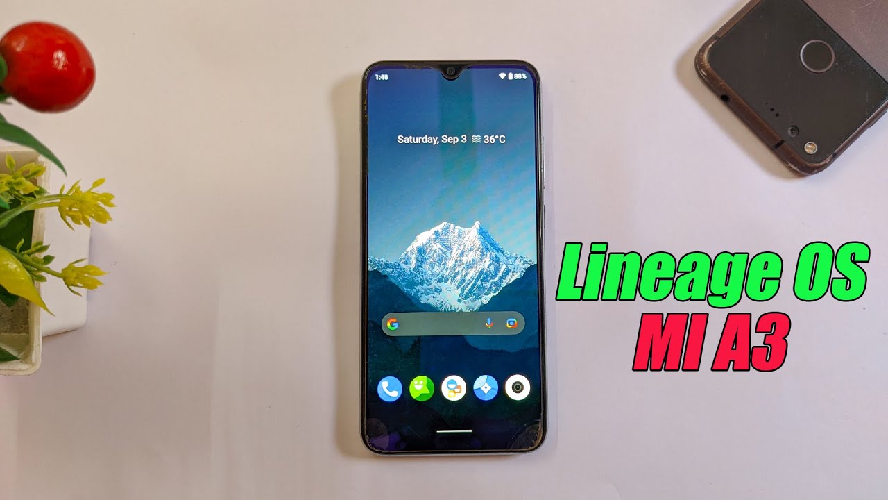 LineageOS 18.1 FOR MI A3 BESTT ONE SO FAR - YouTube