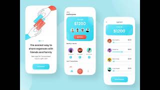Split Bill App UI Interaction