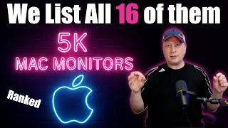 All 5K Monitors For Apple Mac Computers Ranked. We List All Of Them.
